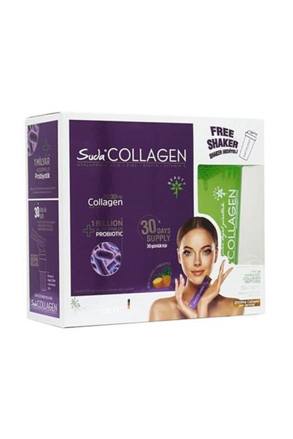 suda collagen 10 gr x 30 sase shaker ananas aromali fiyati yorumlari trendyol