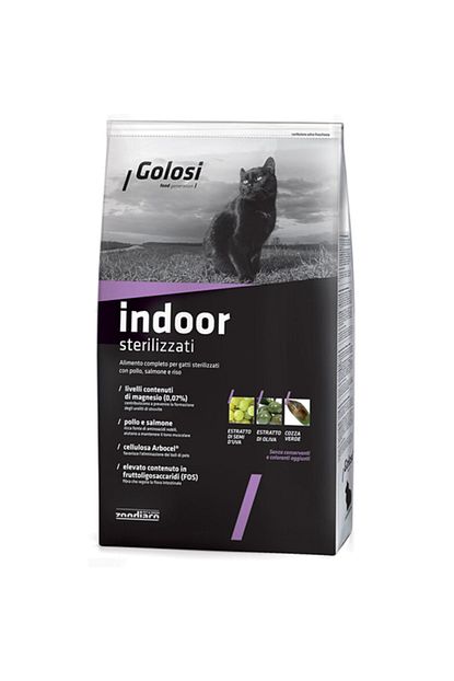 Golosi Indoor Somonlu Pirincli Kisirlastirilmis Yetiskin Kedi Mamasi 20 Kg Trendyol