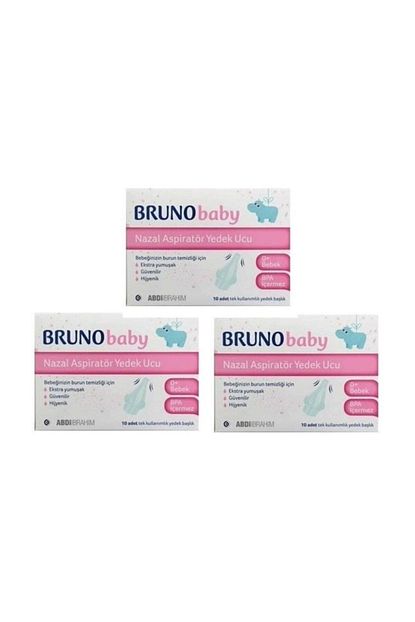 Abdiibrahim Bruno Baby Nazal Aspirator Yedek Uc 10 Lu 3 Adet Trendyol