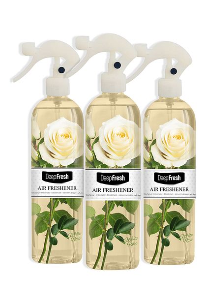 Deep Fresh Oda Spreyi Beyaz Gul 3 X 400 Ml Trendyol