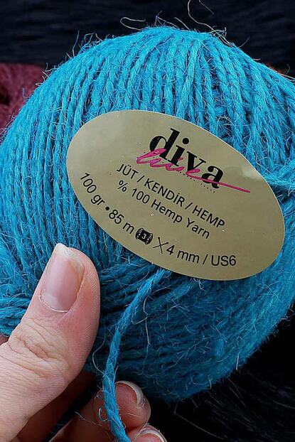 Diva Iplik Renkli Jut Kendir Paket Ipi Pembe Trendyol