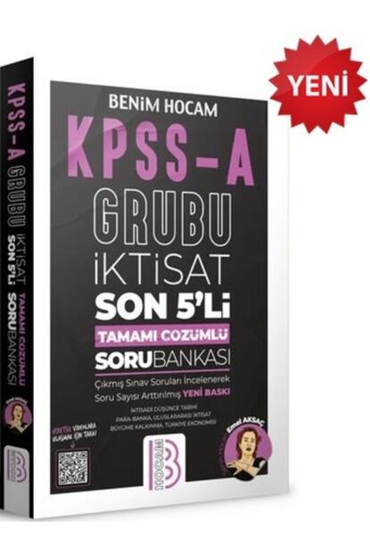 Benim Hocam Yayinlari 2021 Kpss A Grubu Iktisat Son 5 Li Tamami Cozumlu Soru Bankasi Soru Sayisi Arttirilmis Yeni Baski Trendyol