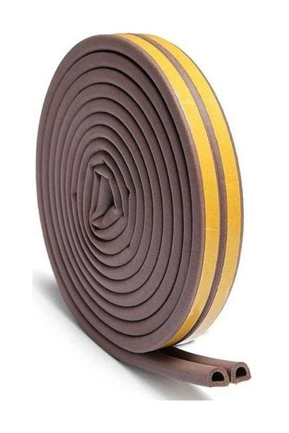 Adilon Kapi Ve Pencere Izolasyon Bandi Fitili Kaucuk Kahverengi 10 X 2 20 Mt Trendyol
