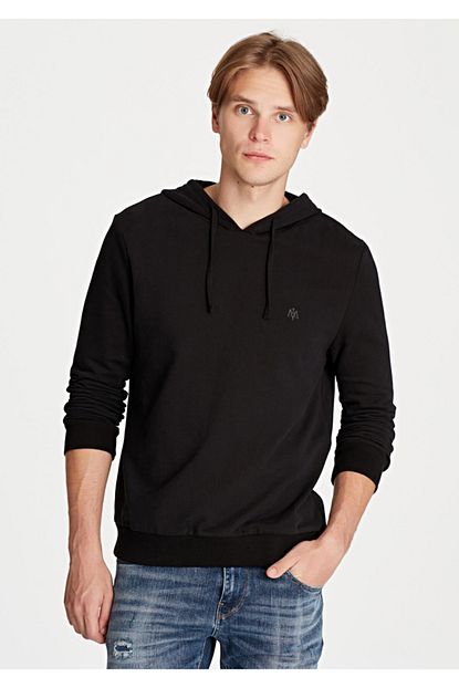 mavi erkek siyah kapusonlu sweatshirt fiyati yorumlari trendyol