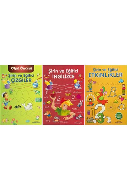 Parilti Yayincilik Sirin Ve Egitici Kitaplar Serisi 1 3 Kitap Parilti Cocuk Setleri Trendyol