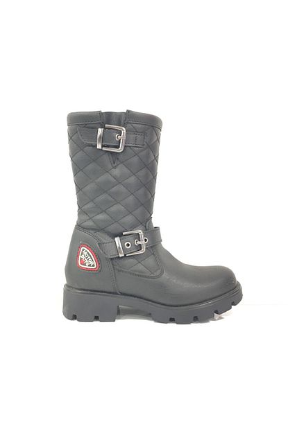 Bagsshoes Kiz Cocuk Siyah Uzun Bot Polact 6020f Trendyol