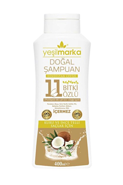 Yesilmarka Dogal Sampuan Kuru Ve Ince Telli Saclar Trendyol