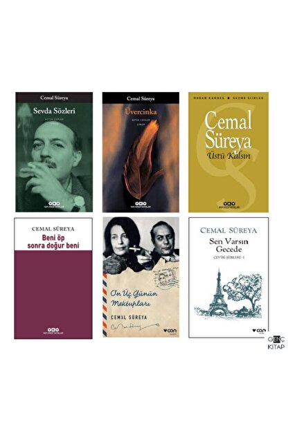 Can Yayinlari Cemal Sureya 6 Kitap Set Yky Trendyol