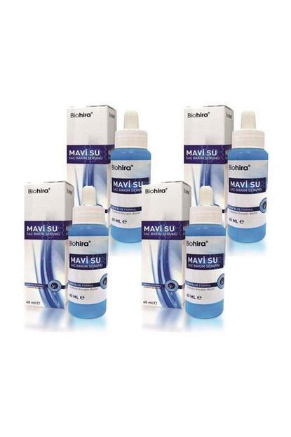 bio hira 4 adet biohira mavi su sac bakim serumu 60 ml fiyati yorumlari trendyol