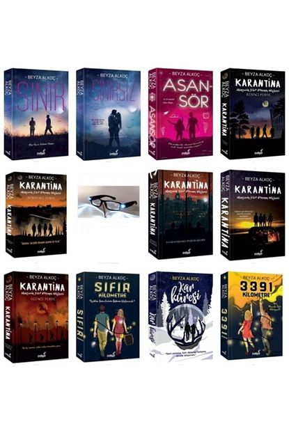 indigo kitap indigo beyza alkoc set 11 kitap karantina 1 2 3 4 5 sinir sinirsiz asansor 3391 sifir kar kuresi fiyati yorumlari trendyol