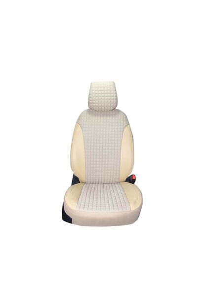 bod araca ozel deri kapitone koltuk kilifi bej fiyati yorumlari trendyol