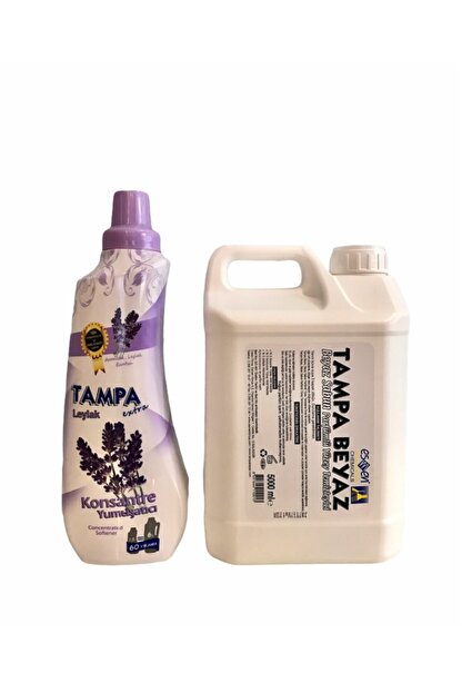 Tampa Beyaz Sabun Kokulu Yuzey Temizleyici 5 Lt Leylak Konsantre Yumusatici 1 5 Lt Fiyati Yorumlari Trendyol