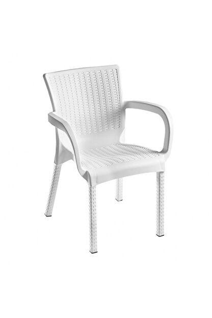 Gentas Werzalit 4 Rattan Balkon Mutfak Bahce Masa Sandalye Takimi 80x140 Trendyol