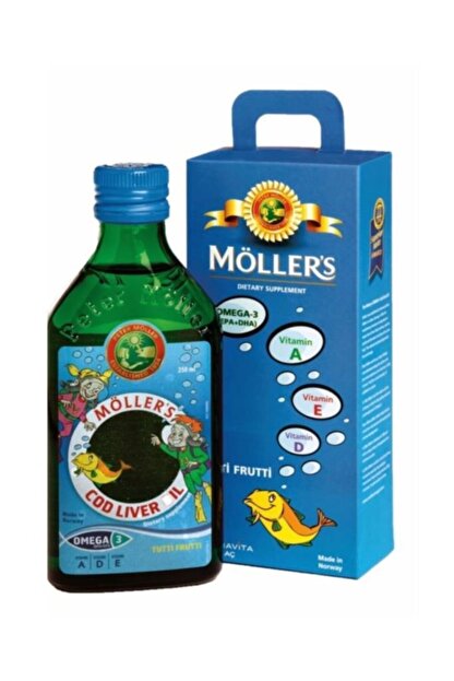 Mollers Moller S Omega 3 Cod Liver Oil Balik Yagi Tutti Fruitti 250 Ml Trendyol