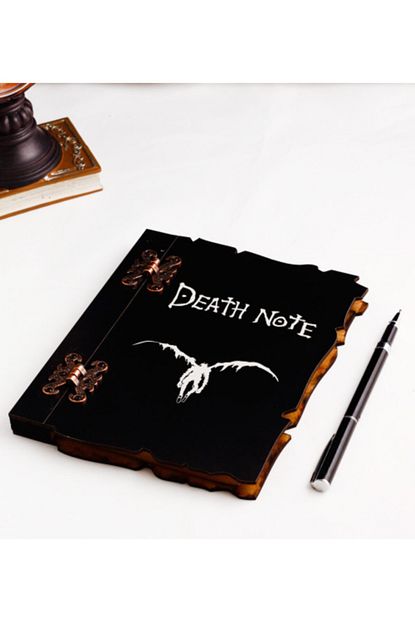 hediyesepete death note tasarimli ahsap