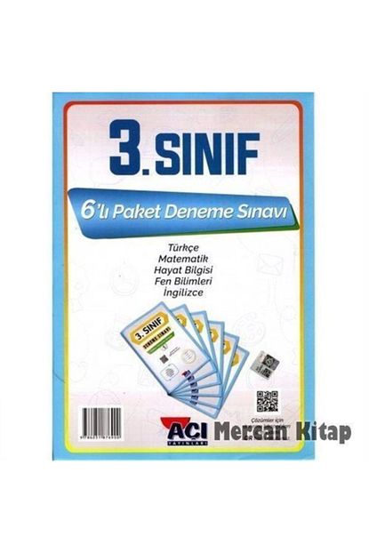 Aci Yayinlari 3 Sinif 6 Li Paket Deneme Sinavi Trendyol