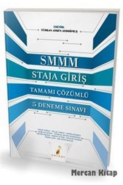 Pelikan Tip Teknik Yayinlari Smmm Staja Giris Tamami Cozumlu 5 Deneme Sinavi Trendyol