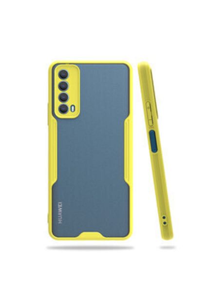 huawei p smart 2021 ince mat parmak izi yapmayan renkli slikon kapak