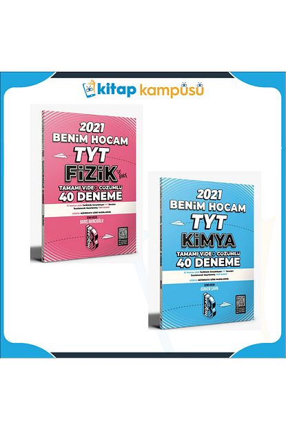 Benim Hocam Yayinlari Benim Hocam Tyt Fizik Ve Kimya Deneme Sinavi Seti Trendyol