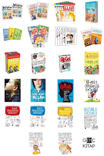 Ugurbocegi Yayinlari Ozkan Oze Tum Kitaplari 65 Kitap Set Kucuk Sahabiler Allah In Guzel Isimleri Trendyol