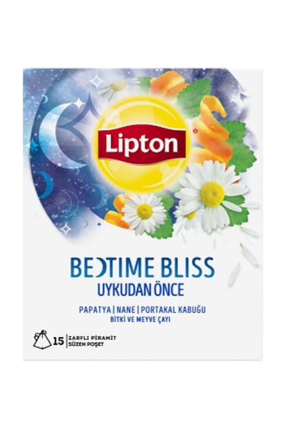 lipton bedtime bliss bardak poset bitki cayi 15 adet fiyati yorumlari trendyol