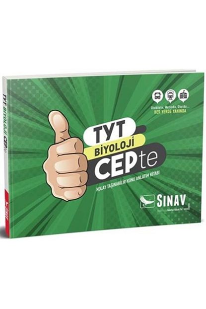 Sinav Yayinlari Tyt Biyoloji Konu Anlatimli Cep Kitabi Trendyol