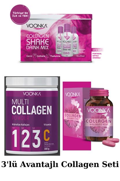 voonka beauty collagen shake powder