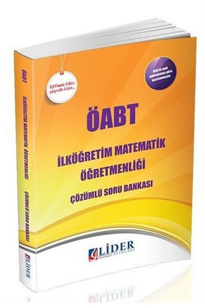 lider yayinlari kpss oabt ilkogretim