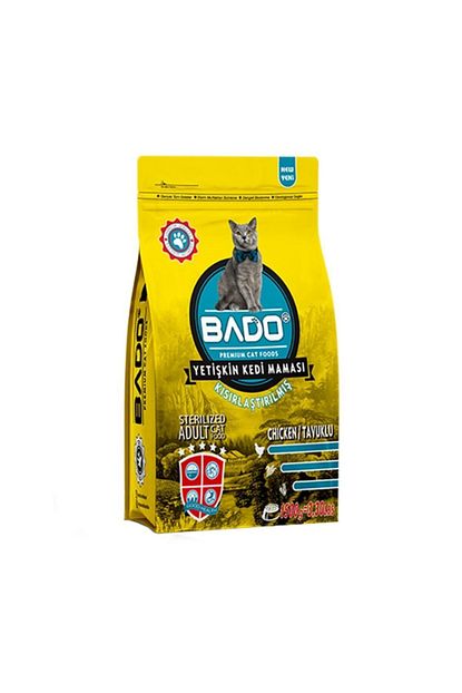 Bado Kisirlastirilmis Yetiskin Kedi Mamasi Tavuklu 1500 Gr Trendyol