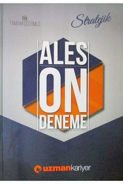 Uzman Kariyer Yayinlari Ales Stratejik 10 Deneme Sinavi Tamami Cozumlu Trendyol