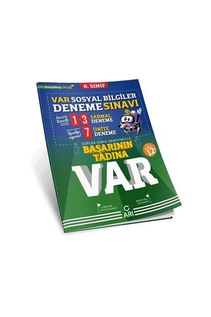 Ari Yayincilik 6 Sinif Var Sosyal Deneme Trendyol