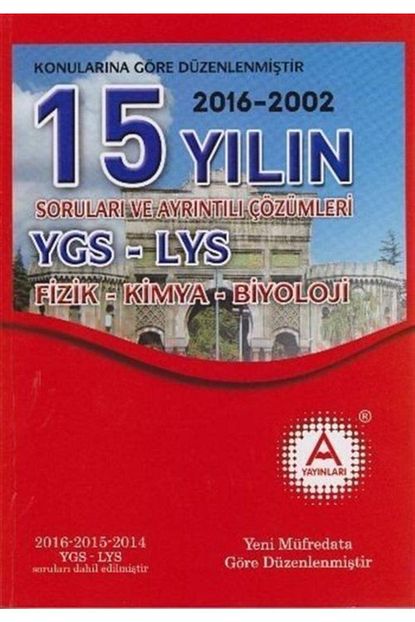 ygs lys fizik kimya biyoloji