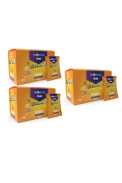 Venatura Cocuklar Icin Takviye Edici Gida Vitamin C 30 Sase X3 Adet Trendyol