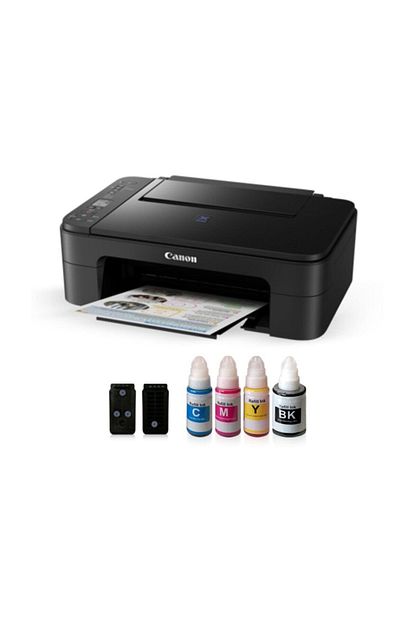 canon e3340 wifi yazici ve tipali