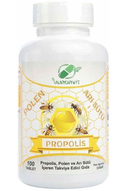 yurdavit propolis polen ari sutu 100