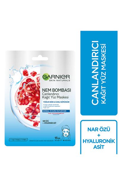 Garnier Nem Bombasi Canlandirici Kagit Maske 32 Gr Fiyati Yorumlari Trendyol