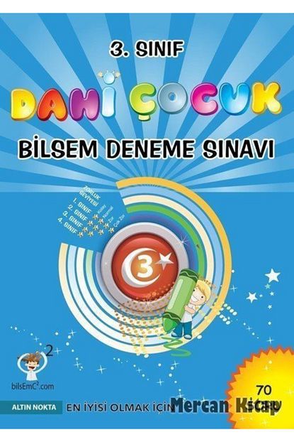 Altin Nokta Basim Yayin Kaynak Kitaplar 3 Sinif Dahi Cocuk Bilsem Deneme Sinavi Trendyol