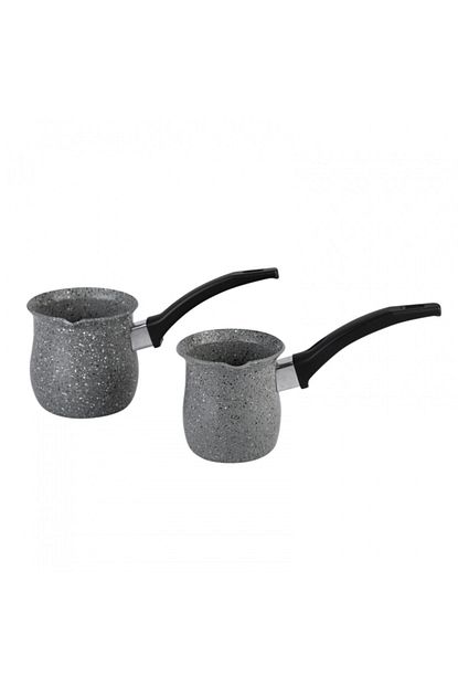 karaca bio granit dark silver cezve seti fiyati yorumlari trendyol