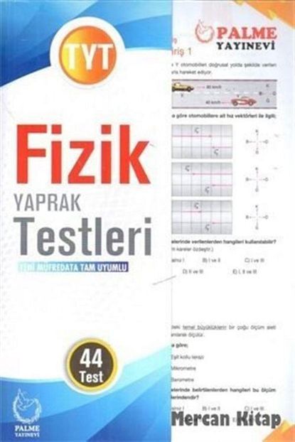 Palme Yayincilik Sinav Kitaplari Tyt Fizik Yaprak Testleri Trendyol