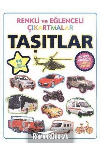Parilti Yayinlari Renkli Ve Eglenceli Cikartmalar Tasitlar Trendyol