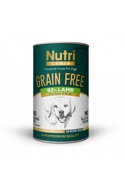 Nutri Canin Lamb Tahilsiz Kuzulu Yasli Kopek Konservesi 400 Gr Trendyol
