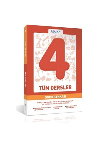 Bilfen Yayincilik Bilfen 4 Sinif Tum Dersler Soru Bankasi Trendyol