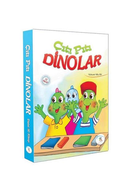 5 Renk Yayinlari 5renk Yayinevi 1 Ve 2 Sinif Okuma Seti Citi Piti Dinolar 10 Kitap Trendyol