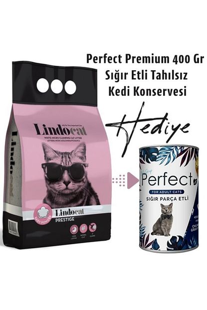 Lindo Cat 10 Lt Lindocat Kalin Bebek Kokulu Kedi Kumu Perfect Konserve Hediye Trendyol