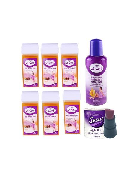 vi vet naturel kartus sir agda 100 ml 6 adet agda yagi ve bez agda seti fiyati yorumlari trendyol