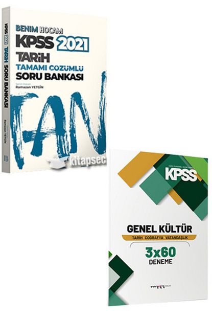 Benim Hocam Yayinlari 2021 Kpss Tarih Tamami Cozumlu Soru Bankasi Ve Genel Kultur 3 Deneme Trendyol