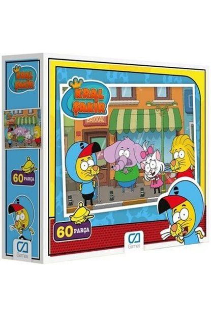 ca games kral sakir kutulu puzzle yapboz 60 parca fiyati yorumlari trendyol