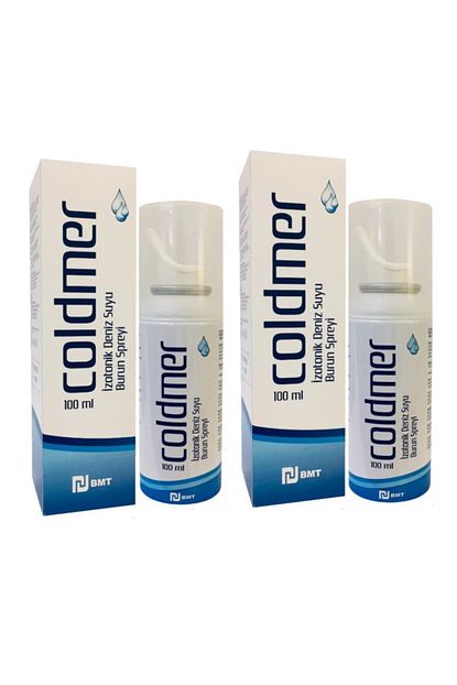 coldmer izotonik dogal deniz suyu burun spreyi 100 ml 2 adet fiyati yorumlari trendyol