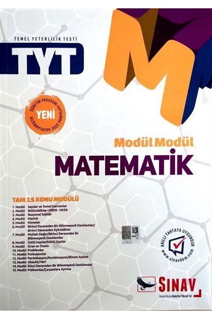 Sinav Yayinlari Tyt Modul Modul Matematik Trendyol