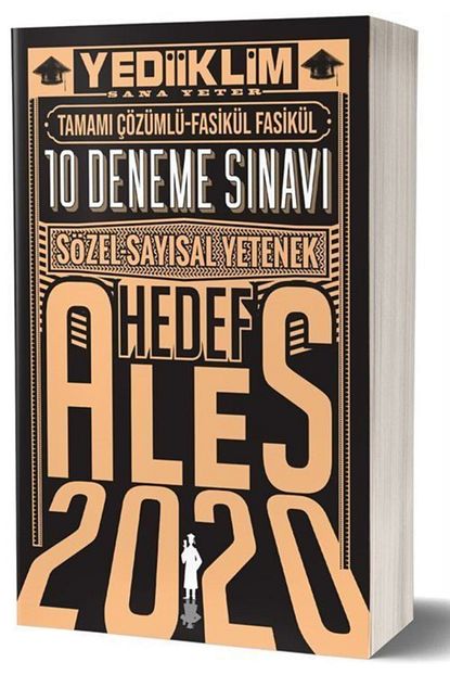 Yediiklim Yayinlari 2020 Ales Sayisal Sozel Yetenek Tamami Cozumlu 10 Deneme Sinavi Trendyol